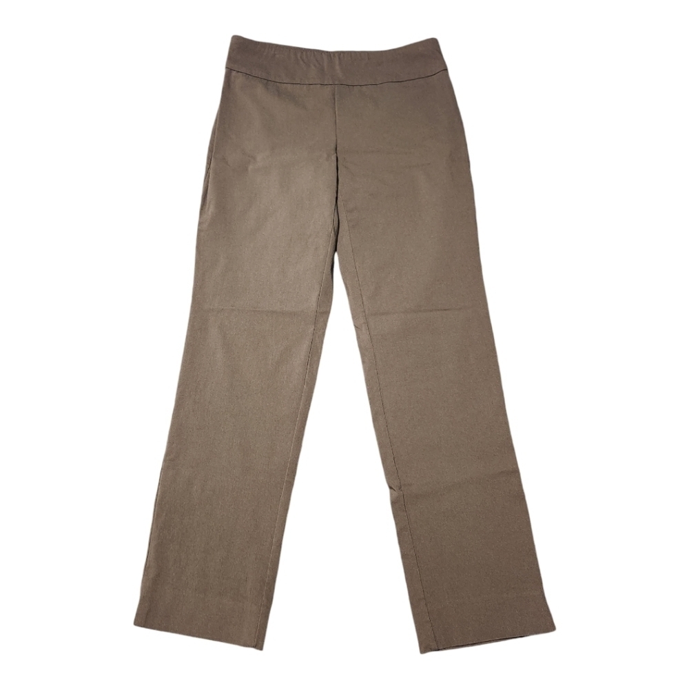 Orvis Women's Elastic Waist Stretch Gray Pants, Size 8 NWOT